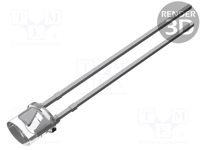 FOTOTRANSISTORI - THT - 70MW - 3MM - ?P MAX: 850NM - 30V - ?D: 400÷1100NM - Fototransistorit - PT-A1-AC-3-PE-850 - 1