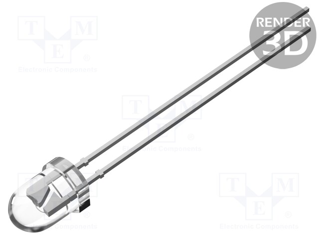 FOTOTRANSISTORI - THT - 70MW - 3MM - ?P MAX: 850NM - 30V - ?D: 400÷1100NM - Fototransistorit - PT-A2-AC-3-BE-850 - 1