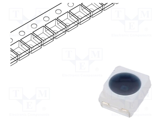 FOTOTRANSISTORI - SMD - 70MW - KOOT: 3,5X2,8X1,9MM - ?P MAX: 550NM - Fototransistorit - PT-IC-BC-3528-550 - 1