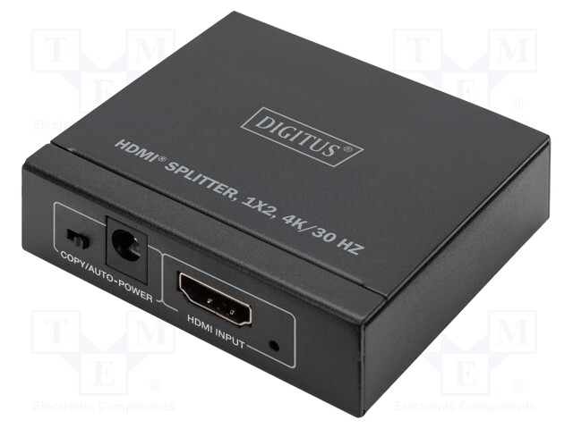 HAAROITIN - HDCP 1.4,HDMI 1.4 - 4K,EDID,HDCP,UHD 2160P - METALLI - HDMI, DVI, DisplayPort johdot - DS-45340 - 1
