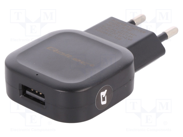 VIRTALÄHDE: IMPULSSI - 5VDC - 2,24A - 12W - LÄHTÖ: USB - Pistorasiamuuntajat - ZSI-50180 - 1