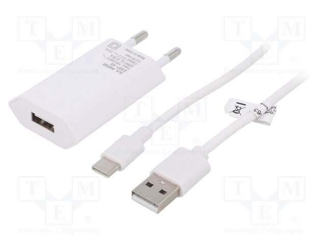 HAKKURIVIRTALÄHDE -VERKKOMUUNTAJA,PISTOKE - 5VDC - 5W - 76,1% - Pistorasiamuuntajat - ZSI-45300 - 1