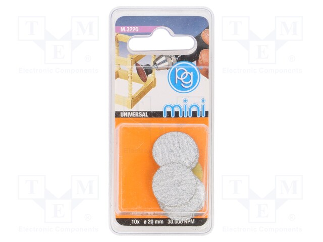 HIOMALAIKKA - RAKEISUUS: 100 - RUOSTEEN POISTAMISEEN,PUU,MUOVI - Hiomapaperit ja -laikat - PG-M3220 - 1