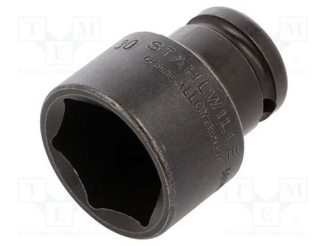 HYLSY - 6-KULMA,HYLSY-ISKUVAIKUTUS - HEX 30MM - 1/2" - IMPACT - Hylsyavaimet - ST-23010030 - 1