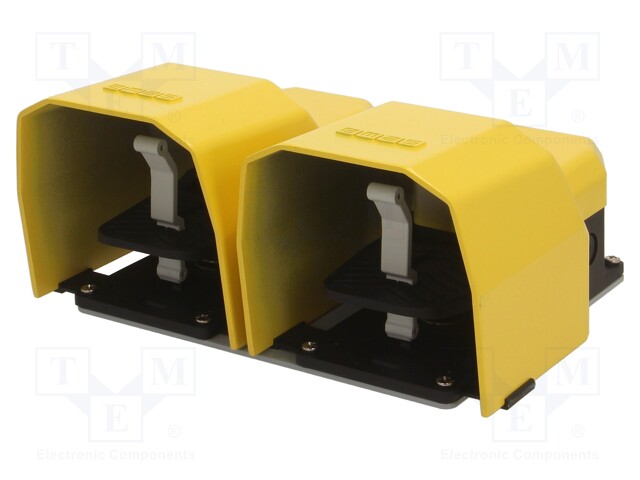 JALKAKYTKIN - ASENNOT: 1 - NC X2 + NO X2 - 3A/250VAC - Jalkakytkimet - T0-PDKA22BB10 - 1