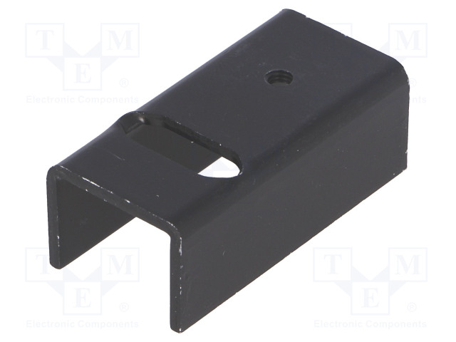 JÄÄHDYTYSLEVY - PURISTETTU - U - TO220 - MUSTA - L: 35MM - W: 17MM - H: 13MM - Jäähdytyslevyt - US17-TO220 - 1