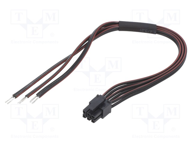 KAAPELI - JOHDOT,NAARAS - PIN: 6 - 0,6M - 4A - ERISTYS: PVC - TLYP - 0,35MM2 - Moninapakaapelisarjat - KABX-6PFS-L600 - 1