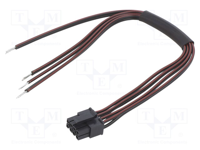 KAAPELI - JOHDOT,NAARAS - PIN: 8 - 0,2M - 4A - ERISTYS: PVC - TLYP - 0,35MM2 - Moninapakaapelisarjat - KABX-8PFS-L200 - 1