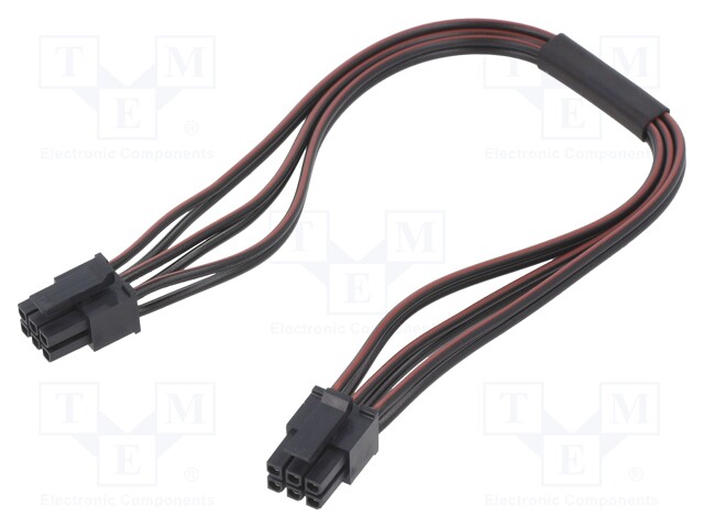 KAAPELI - NAARAS-NAARAS - PIN: 6 - 0,4M - 4A - ERISTYS: PVC - TLYP - 0,35MM2 - Moninapakaapelisarjat - KABX-6PFF-L400 - 1