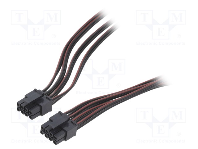 KAAPELI - NAARAS-NAARAS - PIN: 8 - 0,6M - 4A - ERISTYS: PVC - TLYP - 0,35MM2 - Moninapakaapelisarjat - KABX-8PFF-L600 - 1