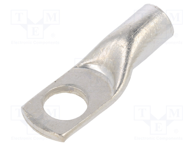 KAAPELIPÄÄTE - JOHTOON,PURISTUS - LÄHDÖT: M8 RUUVIT - HOPEA - 16MM2 - Sulakepitimet - MTA-1605100 - 1