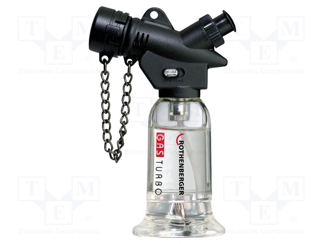 KAASUPOLTIN-450°C - PIETSOSÄHKÖINEN SYTYTIN - Kaasujuottimet, -polttimet ja -kärjet - ROT-35130 - 1