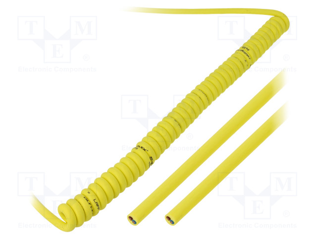 KIERREKAAPELI - ÖLFLEX® SPIRAL 540 P - 7G1MM2 - SUOJAAMATON - PUR - Spiraalikaapelit - LAPP-73220140 - 1