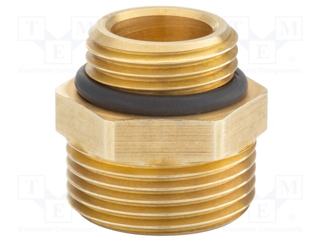 KIERRELIITIN - ULKOKIERRE: G 3/4" - SISÄKIERRE: G 1/2" - Hydrauliikan kytkentälaitteet - HUMMEL-2554123400 - 1