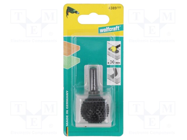 KIERTOVIILA - Ø: 30MM - TYÖKALUTERÄS - PUU - TYÖOSAN PIT: 27MM - Ø: 8,5MM - Muut poranterät - WF4389000 - 1