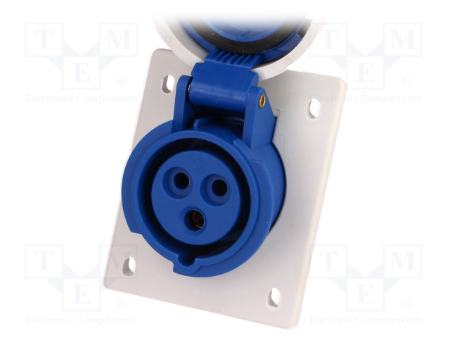 KOJELIITIN RUNKO NAARAS - 16A - 400VAC - IEC 60309 - IP67 - AC liittimet ja rungot - PB.1920 - 1