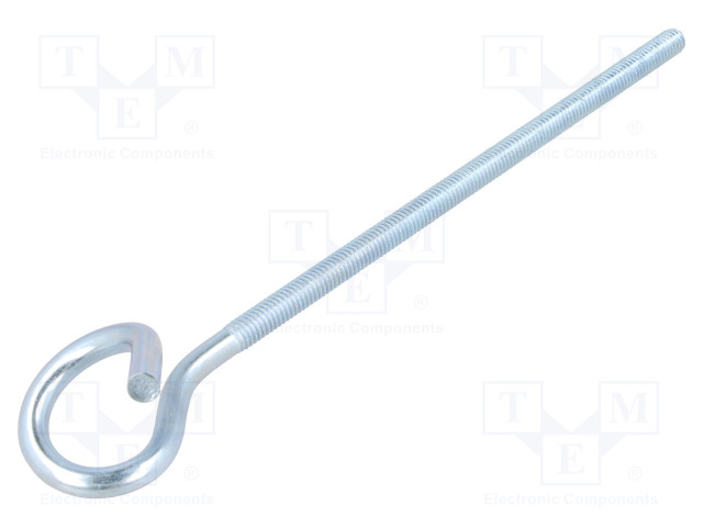 KOUKKU - SILMUKKA-TERÄS - SINKKI - KIERTEEN PIT: 125MM - Ruuvit - konekierre - D-HOH.6170 - 1