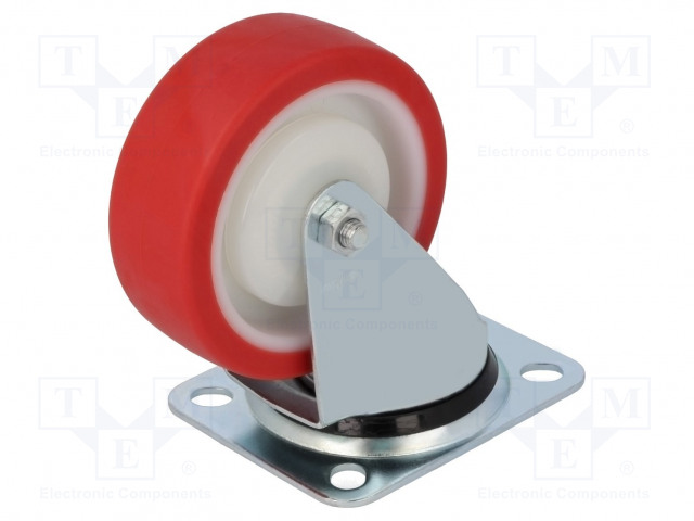 KULJETUSPYÖRÄ - Ø: 100MM - W: 30MM - H: 128MM - VÄÄNTÖ-150KG - Kuljetuspyörät - JPPU-1001-5100 - 1