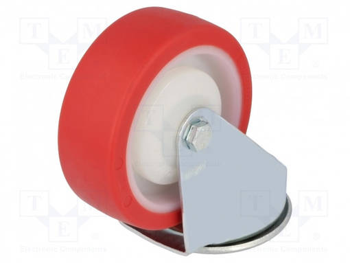 KULJETUSPYÖRÄ - Ø: 100MM - W: 30MM - H: 128MM - VÄÄNTÖ-150KG - Kuljetuspyörät - JPPU-1005-5000 - 1