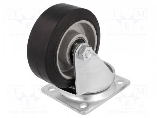 KULJETUSPYÖRÄ - Ø: 100MM - W: 40MM - H: 128MM - VÄÄNTÖ-180KG - Kuljetuspyörät - JTAB-1002-6150 - 1