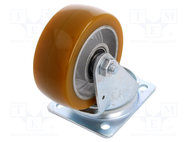 KULJETUSPYÖRÄ - Ø: 100MM - W: 40MM - H: 128MM - VÄÄNTÖ-200KG - Kuljetuspyörät - JTAU-1002-6150 - 1