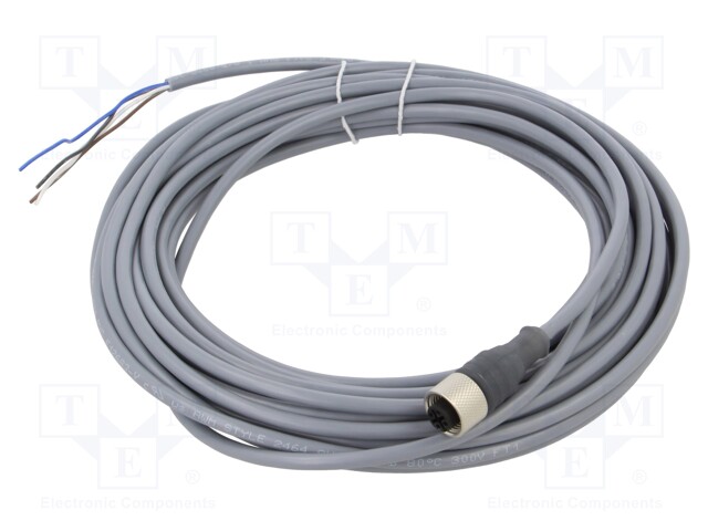 KYTKENTÄKAAPELI - M12 - PIN: 4 - SUORA PISTOKE - 250VAC - 3A - XZCP - Teollisuus anturikaapelit - XZCPV1141L10 - 1