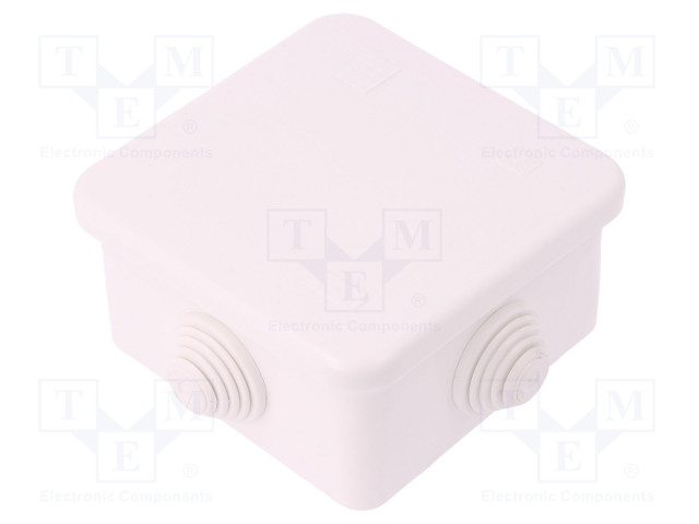 KYTKENTÄRASIA - X: 90MM - Y: 90MM - Z: 50MM - RAPPAUKSEN PÄÄLLE - Kytkentärasiat - EPN-0242-00 - 1