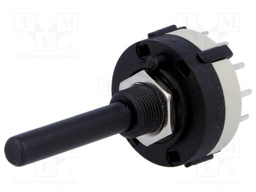 KIERTOKYTKIN - AS: 12 - 0,3A/125VAC - 1A/30VDC - 30° - -10÷60°C - Kiertokytkimet - SR26NS1112PM10 - 1