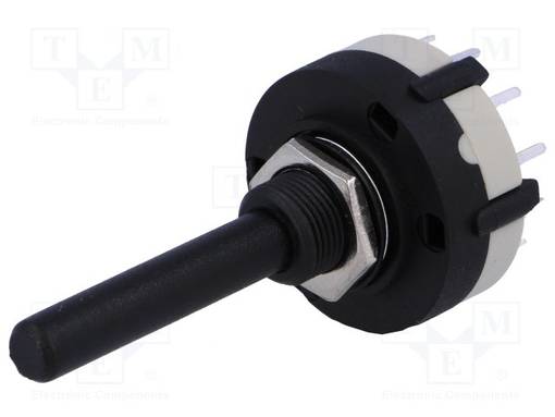 KIERTOKYTKIN - AS: 12 - 0,3A/125VAC - 1A/30VDC - 30° - -10÷60°C - Kiertokytkimet - SR26NS126PM10 - 1