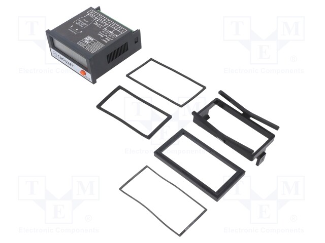 LASKURI: SÄHKÖINEN - TYÖAIKA - LCD - ULOTTUMA: 99999,99H - CTR24 - Digitaaliset ja mekaaniset laskurit - CROUZET-87622170 - 1