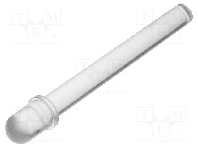 LED-VALOKUIDUT - Ø5MM - PIT: 38,1MM - PYÖREÄ - ETUOSA: KUPERA - SUORA - LED valojohtimet - PLP5-1500 - 1