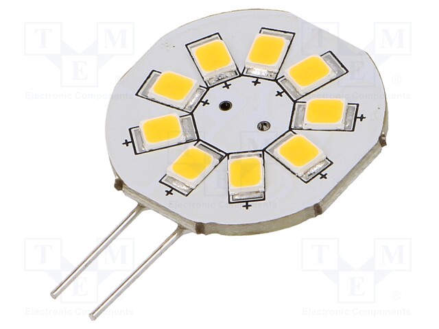 LED LAMPPU - LÄMMIN VALKOINEN - G4 - 12VDC - 12VAC - 120LM - P: 1,5W - 140° - LED lamput - GOOBAY-30590 - 1