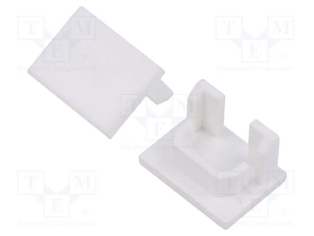 LED PROFIILIN PÄÄTYPALA - VALKOINEN - PDS-4-PLUS - Profiilit LED nauhoille - K-C24337C10 - 1