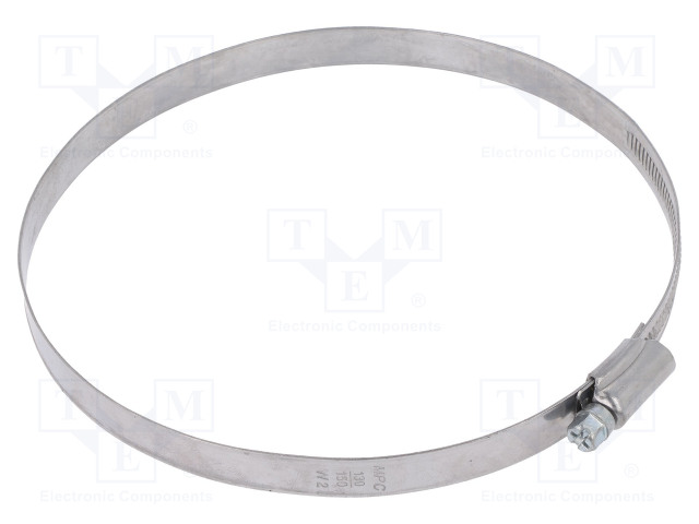 LETKUSIDE - W: 12MM - KIRISTYS: 130÷150MM - DD - W2 - DIN 3017 - Metalliset nippusiteet ja kiinnityspanna - MPC-DD2130 - 1