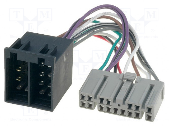 LIITIN - RADIO,ISO - ISUZU,OPEL - PIN: 16 - Merkkikohtaiset autoradioliittimet - ZRS-200 - 1