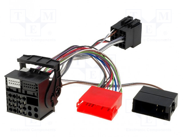 LIITIN - RADIO,ISO,QUADLOCK - AUDI - PIN: 40 - RADIOMALLI: RNS-E - Merkkikohtaiset autoradioliittimet - ZRS-170 - 1