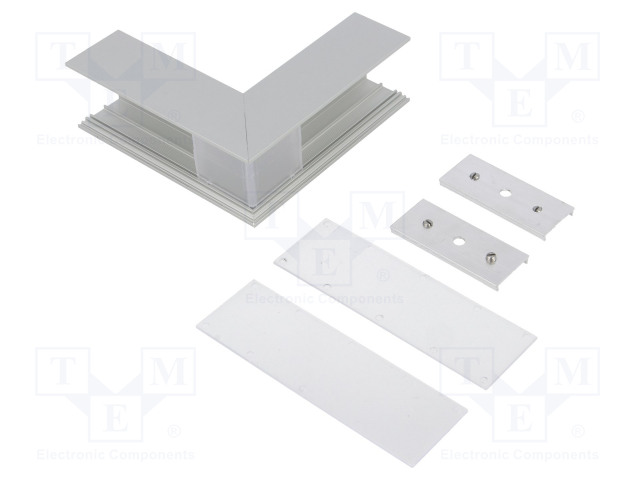 LIITIN 270° - HOPEA - ALUMIINI - ANODISOITU - VARIO30-02 - Profiilit LED nauhoille - TOP-V4710020 - 1