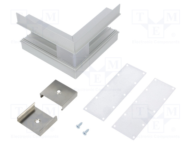 LIITIN 270° - HOPEA - ALUMIINI - ANODISOITU - VARIO30-05 - Profiilit LED nauhoille - TOP-V4770020 - 1