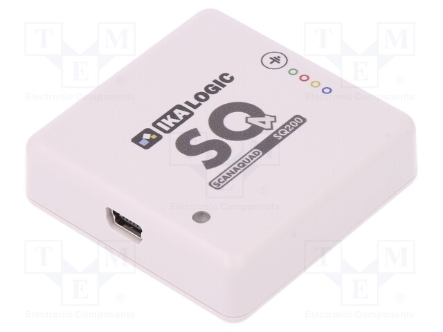 LOGIIKKA-ANALYSAATTORI - USB - 50V - 50X50X15MM - CH: 4 - 4MPTS/CH - Logiikka-analysaattorit ja -testerit - SCANAQUAD-SQ200 - 1