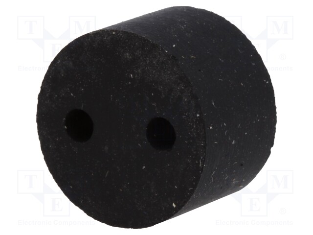 LÄPIVIENTIKAPPALEEN PANOS - 2MM - M16 - IP54 - NBR-RAAKAKUMI - AUKK.LKM: 2 - Läpivientikappaleiden tiivisteet - DIX-M16220 - 1