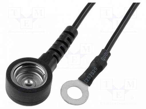 MAADOITUSJOHTO - ESD - 1MOHM - 3M - ESD lisätarvikkeet - GROUND-CORD10 - 1