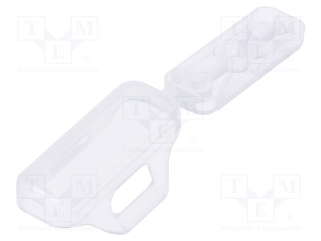 MERKIT - 20X8MM - LÄPINÄKYVÄ - KAAPELEILLE JA JOHDOILLE - Kaapeleiden merkintä - WKM820 - 1