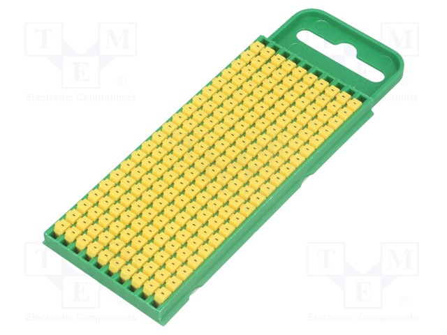 MERKIT - MERKINTÄ: -0,8÷2,2MM - POLYAMIDI - KELTAINEN - -40÷85°C - Kaapeleiden merkintä - WIC0---PA66-YE1000 - 1