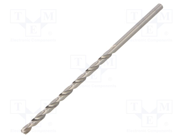 METALLIPORANTERÄ - Ø: 4MM - L: 119MM - HSS-G HIOTTU PIKATERÄS - Metalliporanterät - MTB.625038000 - 1