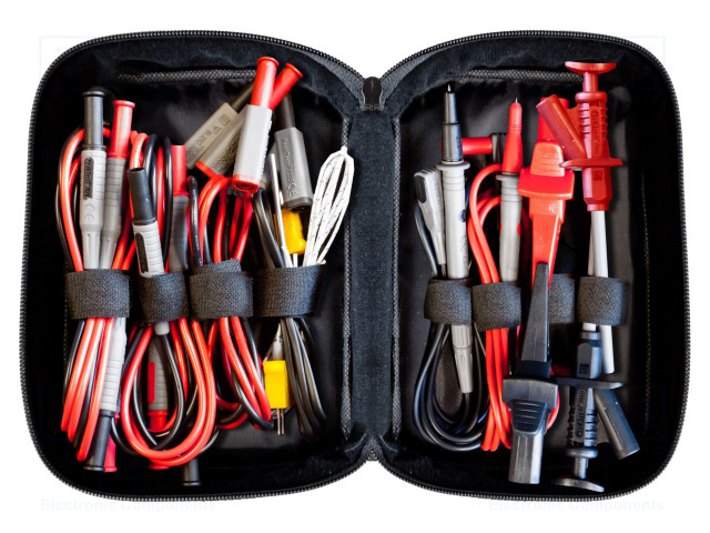 MITTAUSJOHDOT - MUSTA,PUNAINEN - Mittausjohdot - PKT-P8200 - 1