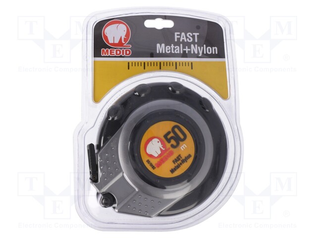 MITTAUSNAUHA - PIT: LEV: 15MM - ABS,ELASTOLLAN - MITTA - Vatupassit, vesivaa'at ja mitat - MED.264550 - 1