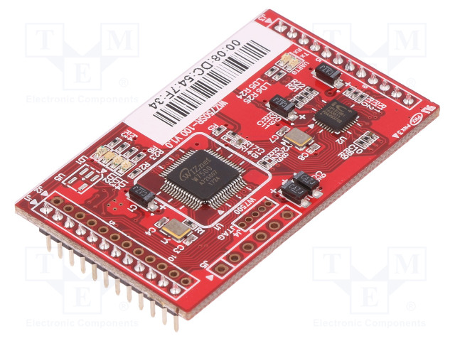 MODUULI: ETHERNET - KOMP: IP101GRI,W7500 - CORTEX M0 - 3,3VDC - Ethernet moduulit - WIZ750SR-100 - 1