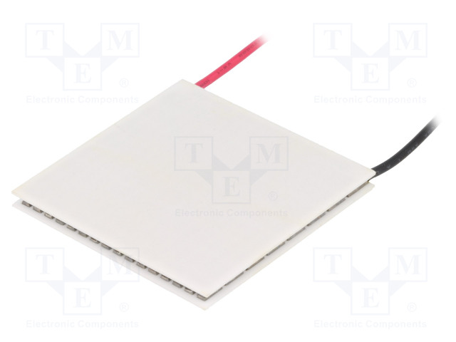 MODUULI: PELTIERIN - 15,4V - 15A - 50X50X3,8MM - 136W - AL2O3 - 16AWG - Peltier elementit - PM-50X50-150 - 1