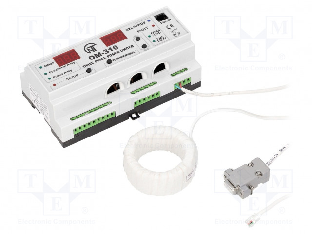 TEHONRAJOITIN - LOISTEHO,PÄTÖTEHO - SPDT - OUT 3: SPDT - OUT 2: SPDT - Valvontareleet - OM-310 - 1