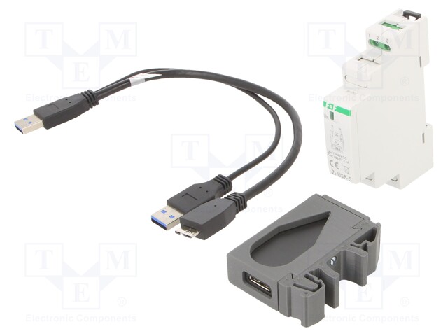 MUISTIKORTTI - OUT 1: USB - DIN-KISKOLLE - 0÷70°C - 240GB - Teollisuus lämpötila-anturit & muuntimet - SSD240 - 1